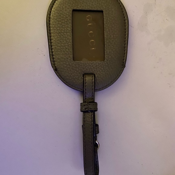Brand New TWO Auth.Gucci Luggage Tags OLIVE GREEN (read below) - Picture 9 of 15